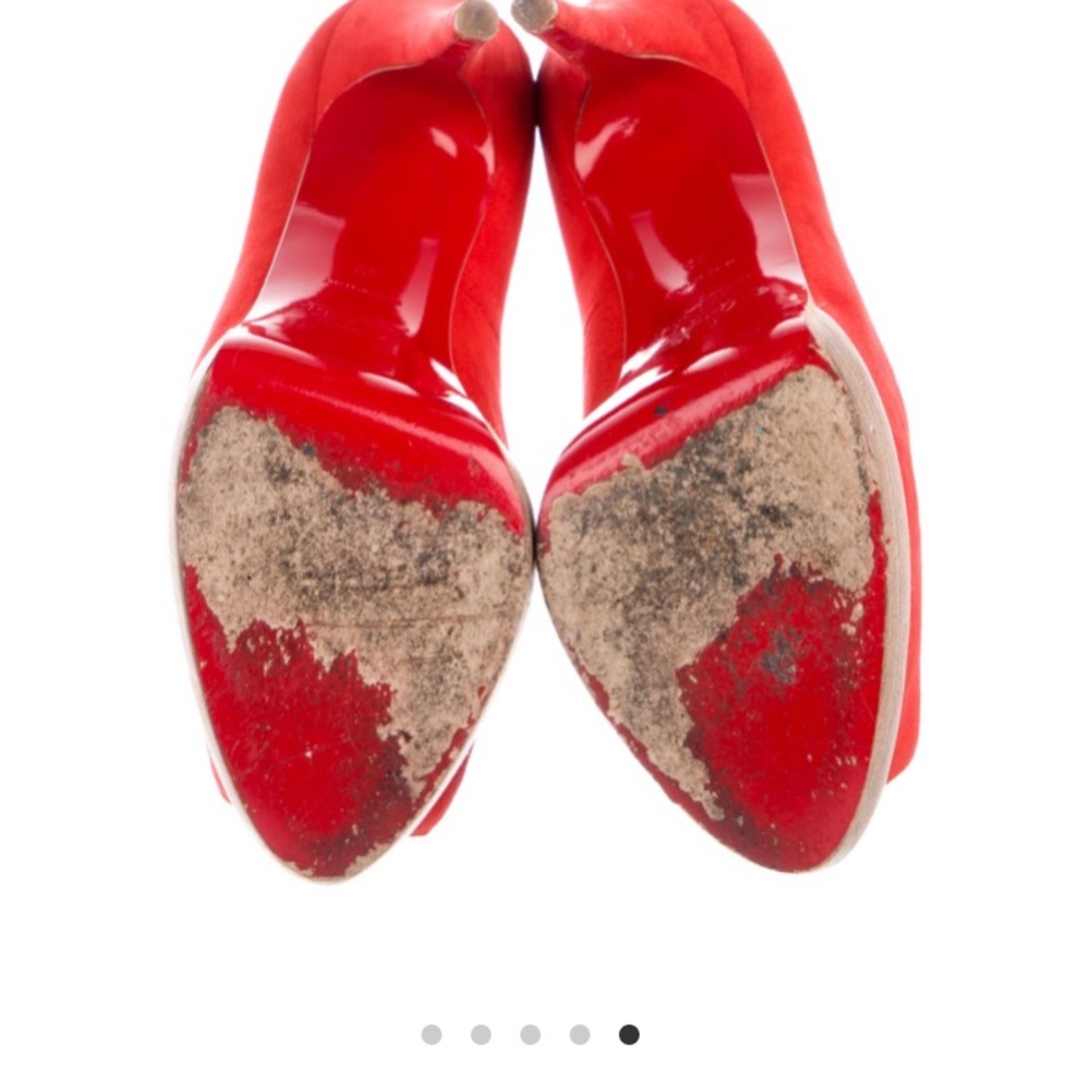 Christian Louboutin Red Pumps - Picture 2 of 6
